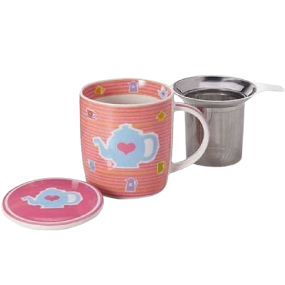 Conjunto de mug y caja para té - Teapots