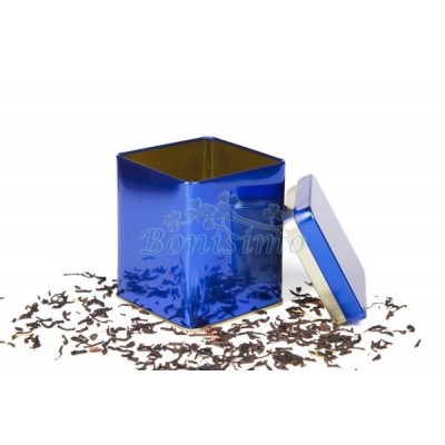 Caja para té Cool & Icy - AzuL Metálico