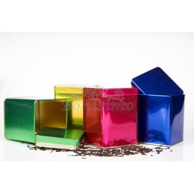 Caja para té Cool & Icy - Verde Metálico