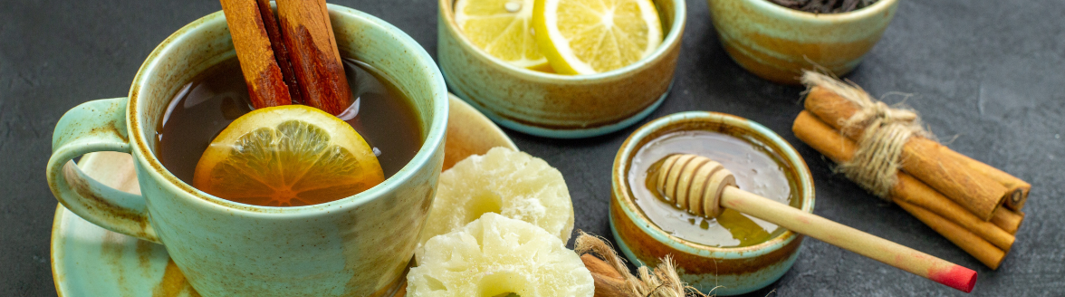 Infusiones y tés con miel de abeja